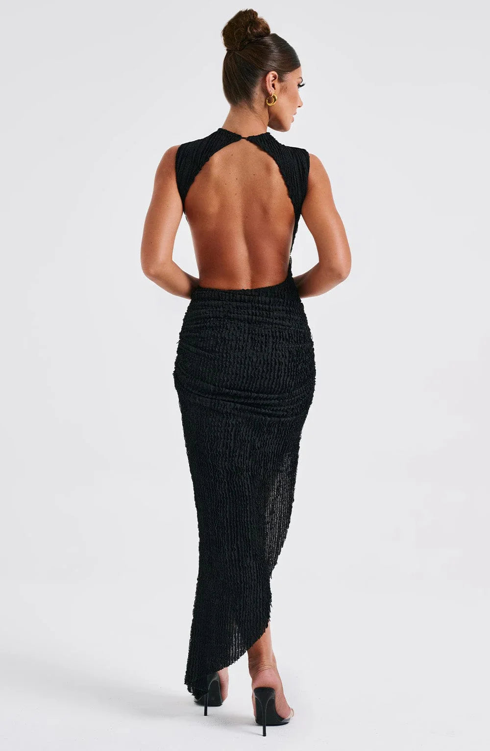 CAPRI MIDI DRESS – BLACK