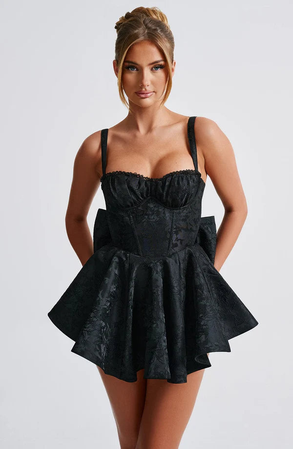 AMELIE MINI DRESS – BLACK