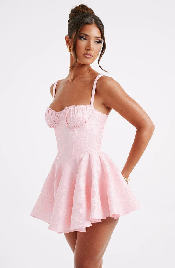AMELIE MINI DRESS – BLUSH