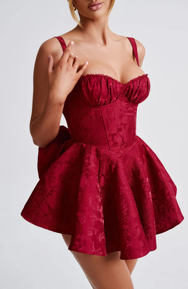 AMELIE MINI DRESS – RED