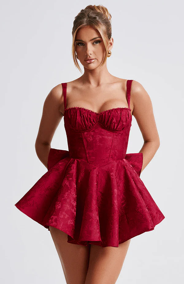 AMELIE MINI DRESS – RED