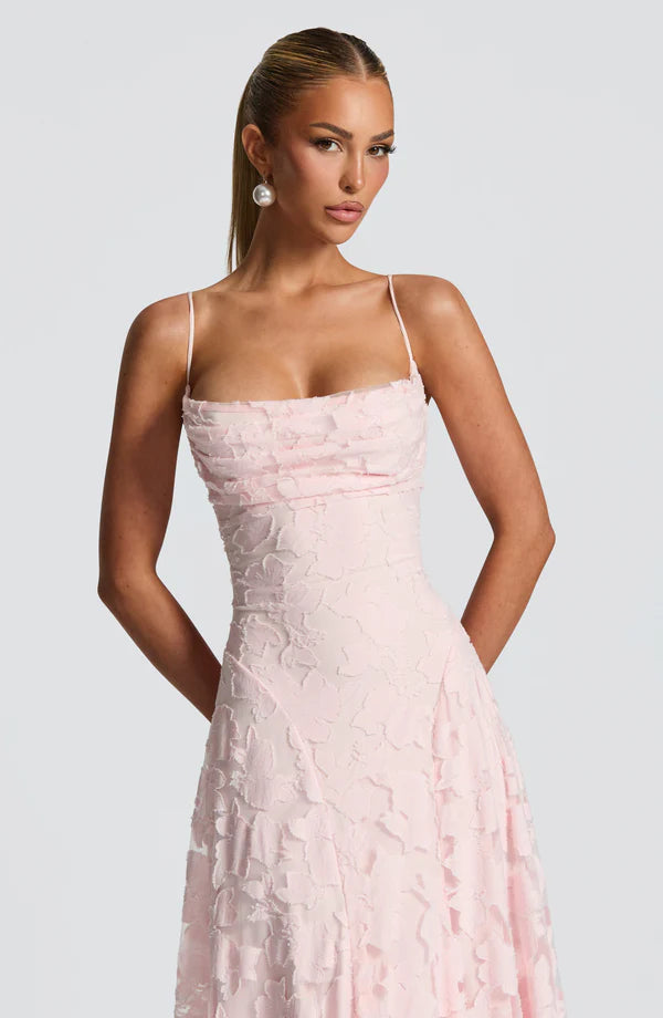 ELARA MAXI DRESS – BLUSH