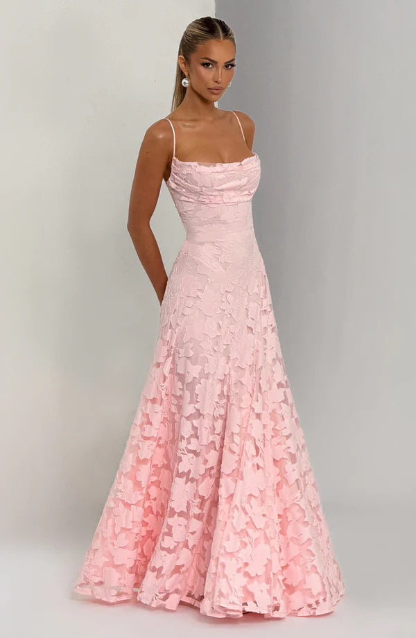 ELARA MAXI DRESS – BLUSH