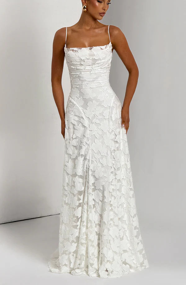 FRANCIS MAXI DRESS – IVORY