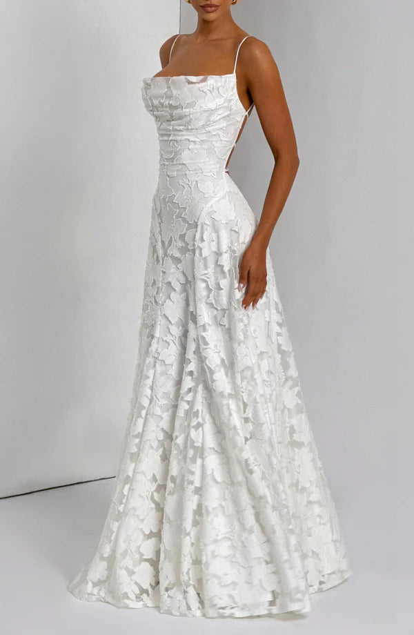 FRANCIS MAXI DRESS – IVORY
