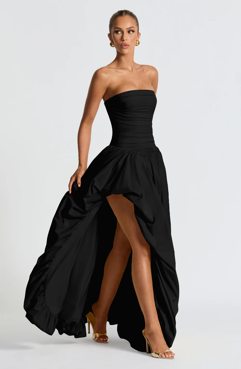LORENA MAXI DRESS – BLACK