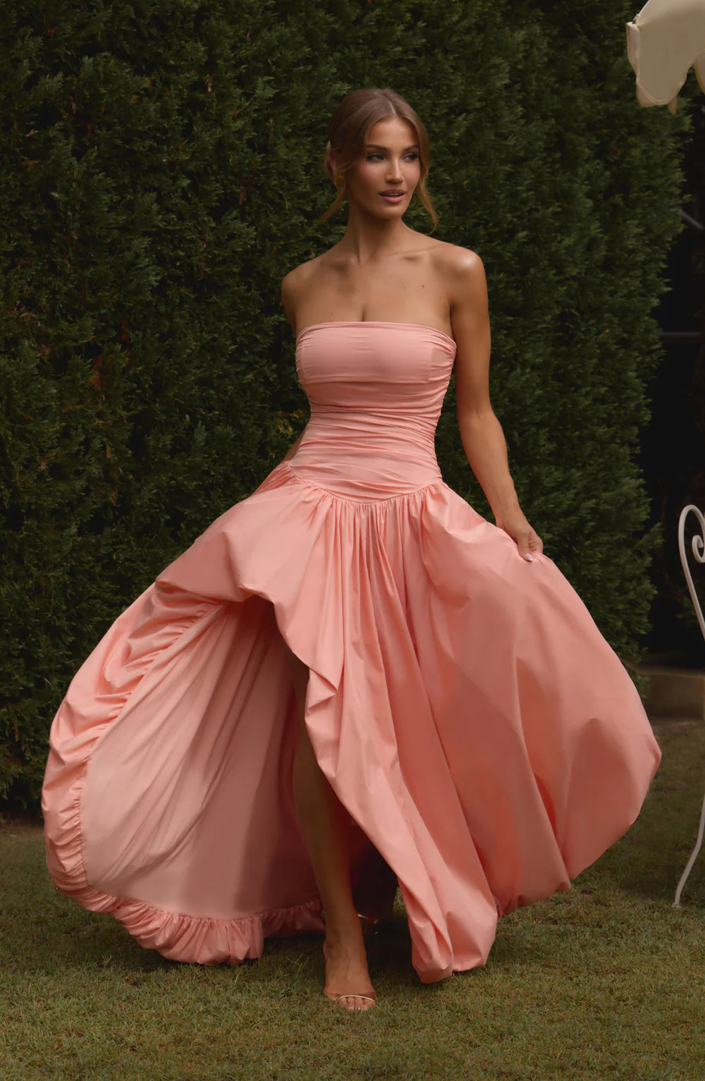 LORENA MAXI DRESS – PEACH