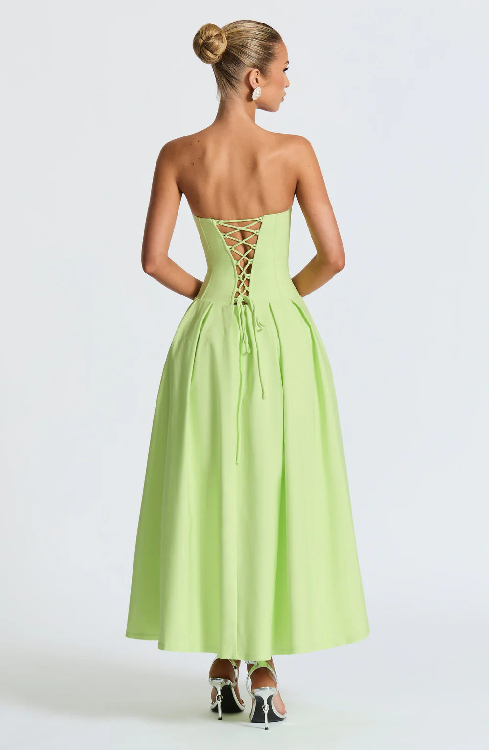 CAMILLE MIDI DRESS – LIME