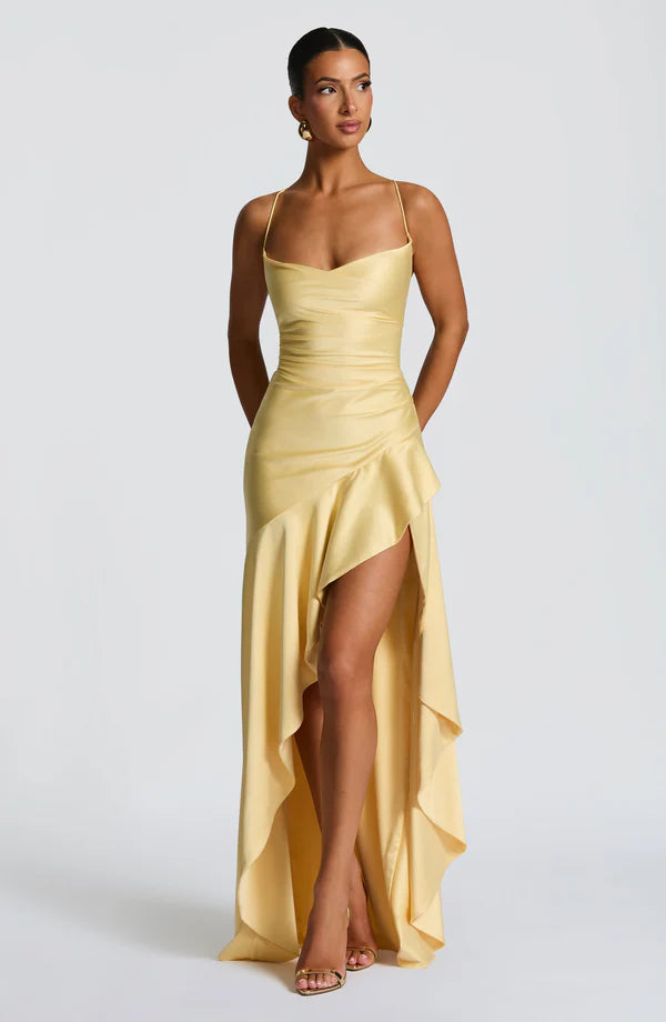 ISLA MAXI DRESS – LEMON