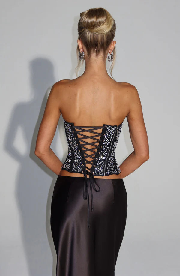 STARDUST CORSET – BLACK