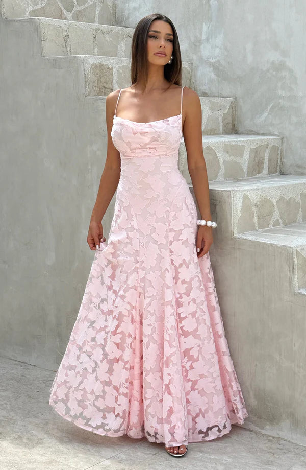 ELARA MAXI DRESS – BLUSH