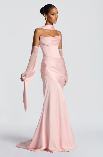 SAMANTHA SCARF - BLUSH