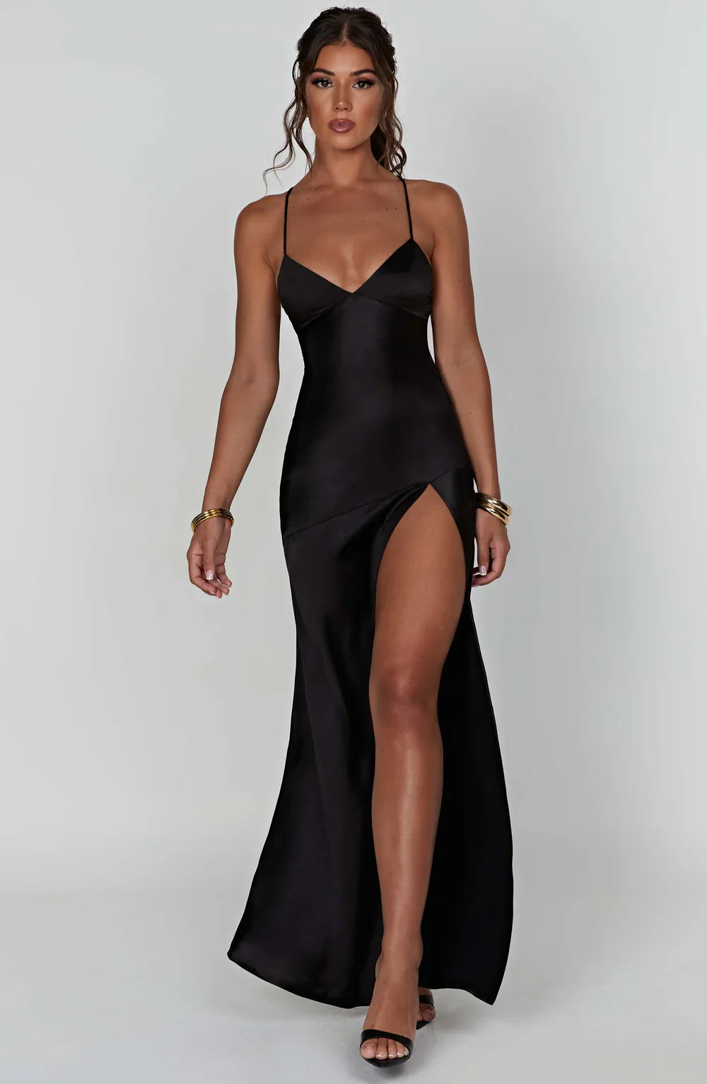LANA MAXI DRESS – Black